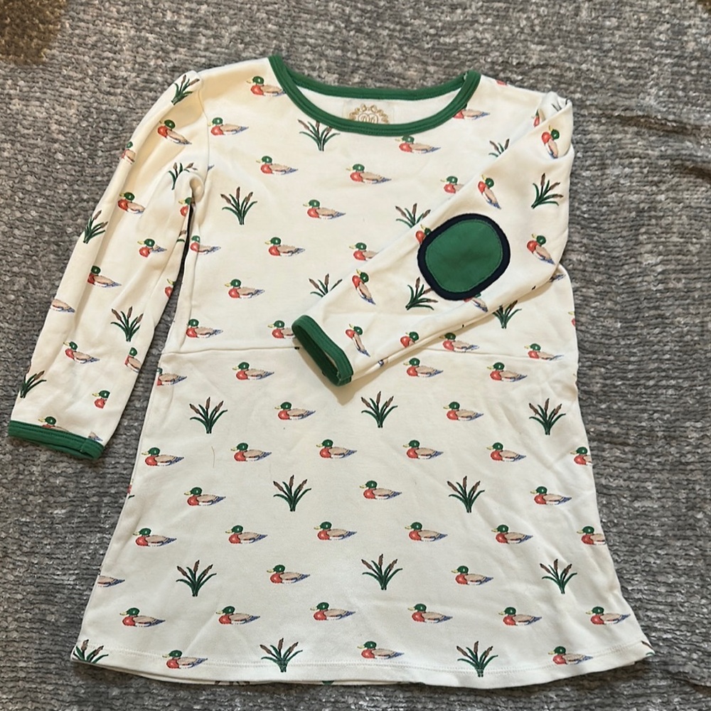 EUC OG The Beaufort Bonnet Co. Mississippi Mallard Polly play dress size 4t